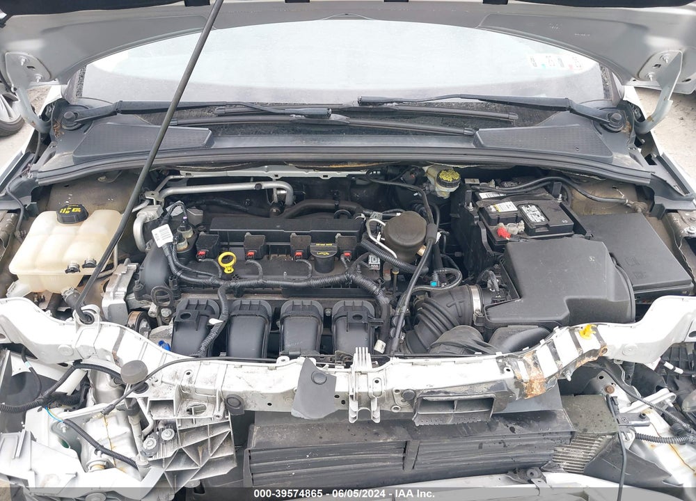 2014 FORD FOCUS TITANIUM VIN: 1FADP3J21EL316355