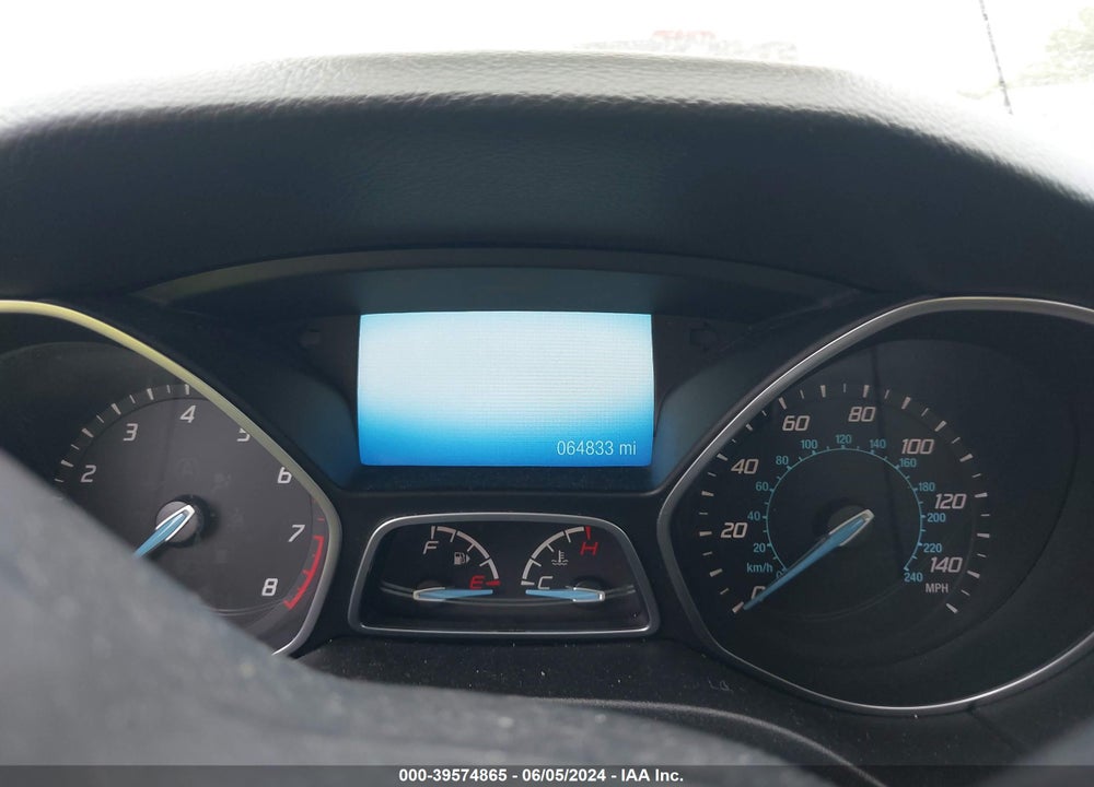 2014 FORD FOCUS TITANIUM VIN: 1FADP3J21EL316355