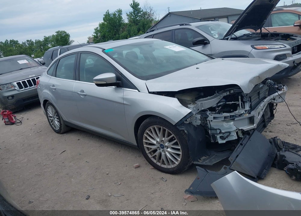 2014 FORD FOCUS TITANIUM VIN: 1FADP3J21EL316355