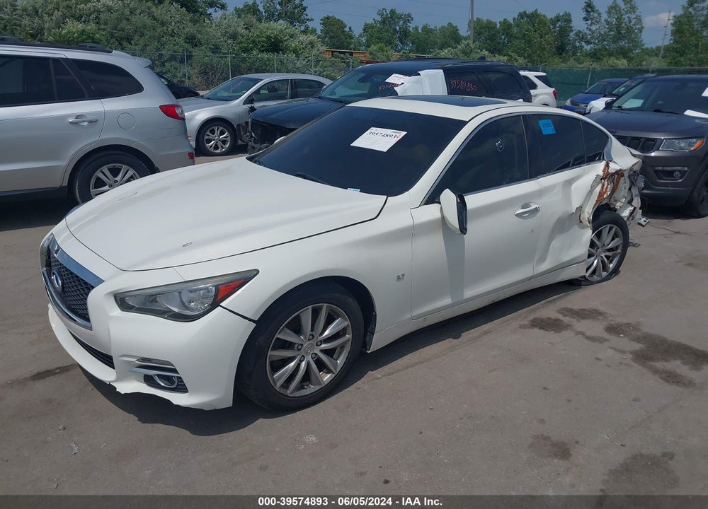 2015 INFINITI Q50 PREMIUM VIN: JN1BV7AR1FM394435