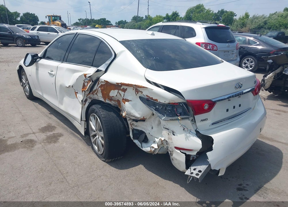 2015 INFINITI Q50 PREMIUM VIN: JN1BV7AR1FM394435
