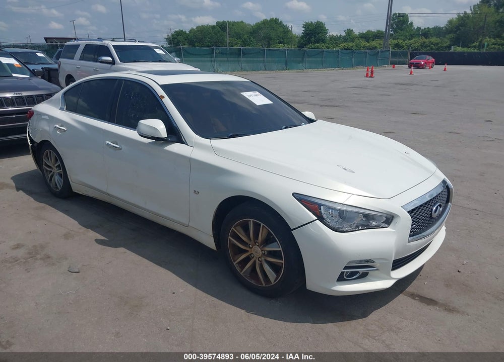 2015 INFINITI Q50 PREMIUM VIN: JN1BV7AR1FM394435