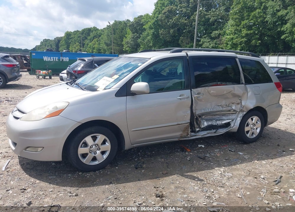 2007 TOYOTA SIENNA XLE VIN: 5TDZK22C37S011389