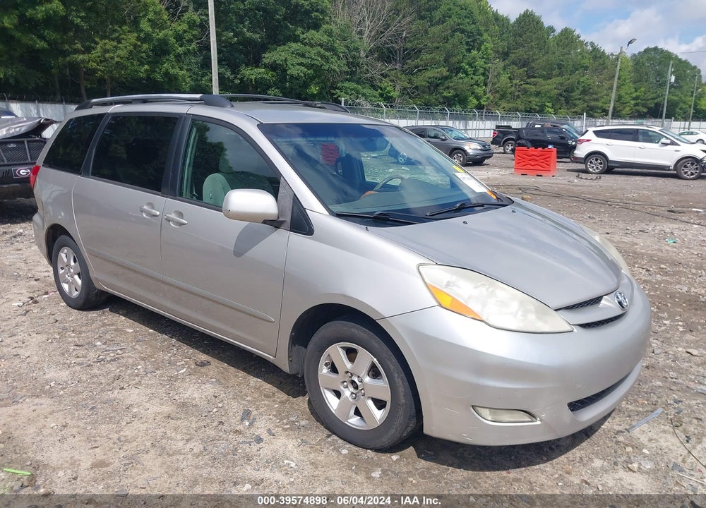 2007 TOYOTA SIENNA XLE VIN: 5TDZK22C37S011389