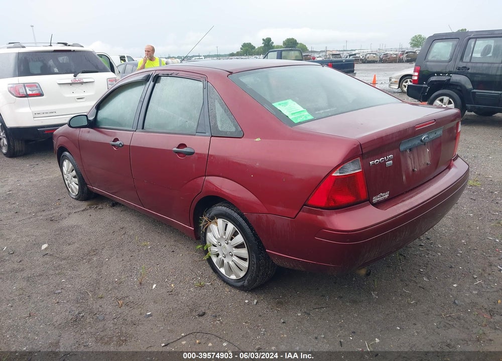 2007 FORD FOCUS S/SE/SES VIN: 1FAFP34N27W141842