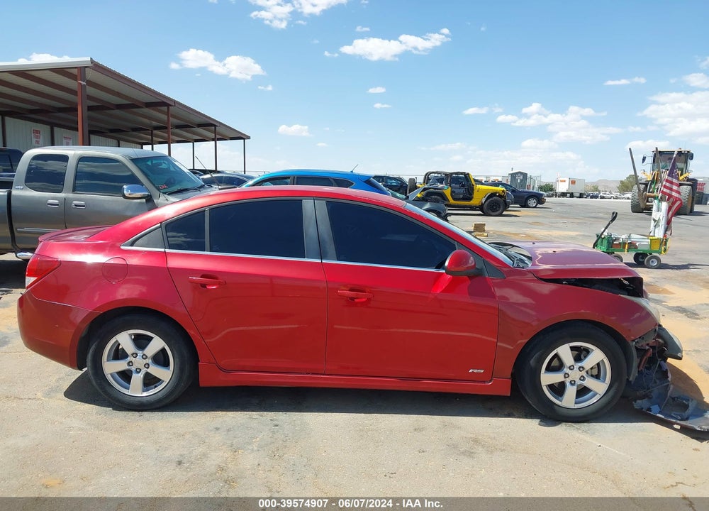 2012 CHEVROLET CRUZE 1LT VIN: 1G1PF5SC1C7123411