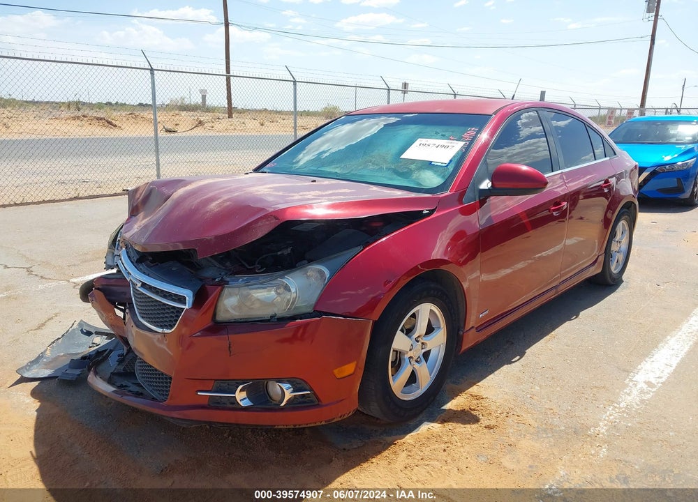 2012 CHEVROLET CRUZE 1LT VIN: 1G1PF5SC1C7123411