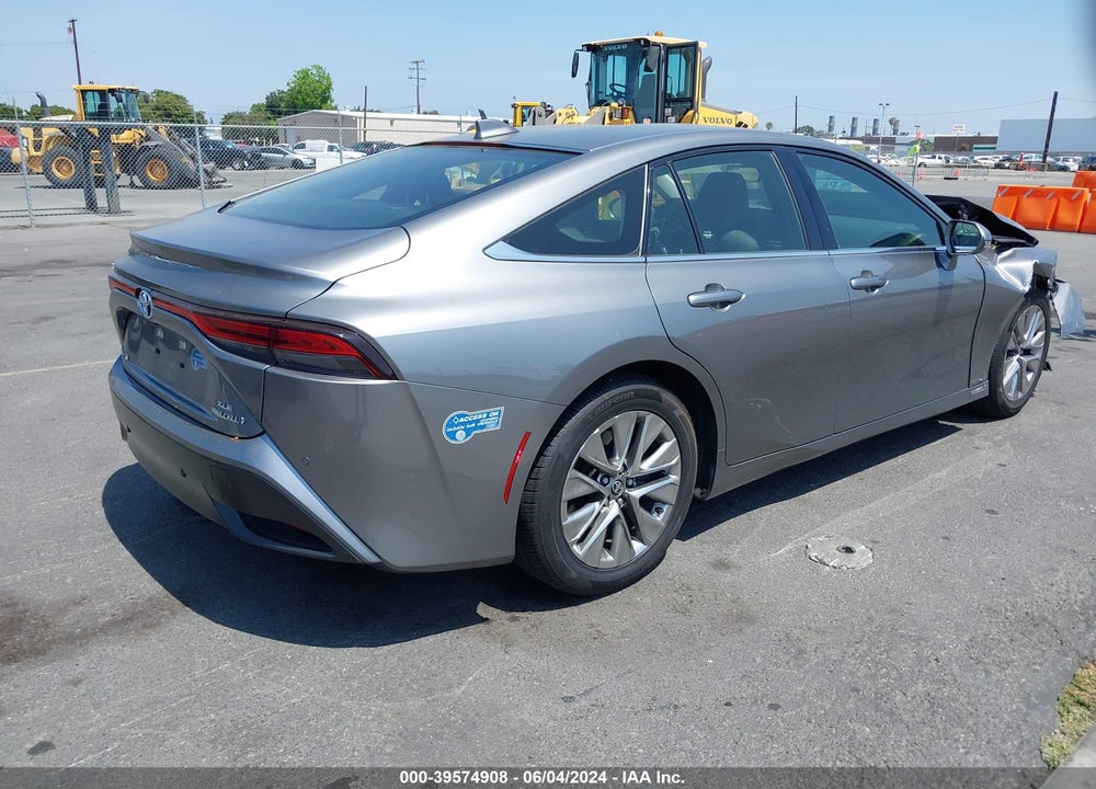 2021 TOYOTA MIRAI XLE VIN: JTDAAAAA0MA000790