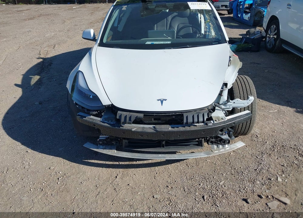 2022 TESLA MODEL 3 LONG RANGE DUAL MOTOR ALL-WHEEL DRIVE VIN: 5YJ3E1EB6NF272303