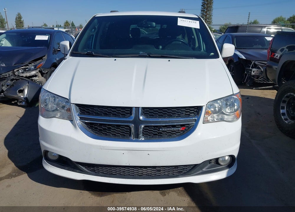 2018 DODGE GRAND CARAVAN SXT VIN: 2C4RDGCG5JR205978