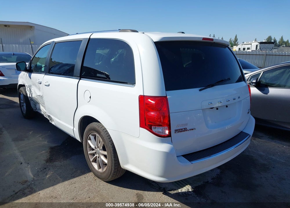 2018 DODGE GRAND CARAVAN SXT VIN: 2C4RDGCG5JR205978
