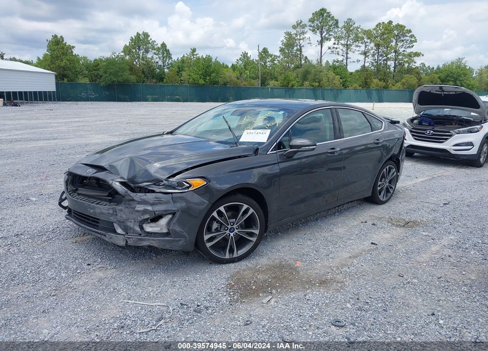 2020 FORD FUSION TITANIUM VIN: 3FA6P0D99LR151217