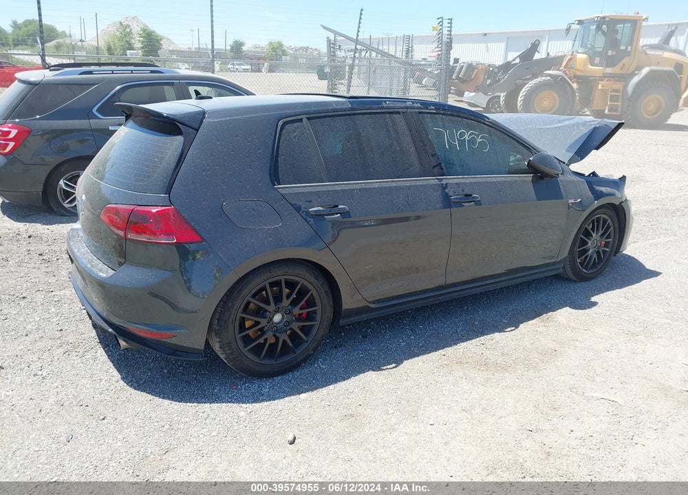 2017 VOLKSWAGEN GOLF GTI AUTOBAHN 4-DOOR/S 4-DOOR/SE 4-DOOR/SPORT 4-DOOR VIN: 3VW447AU7HM018095