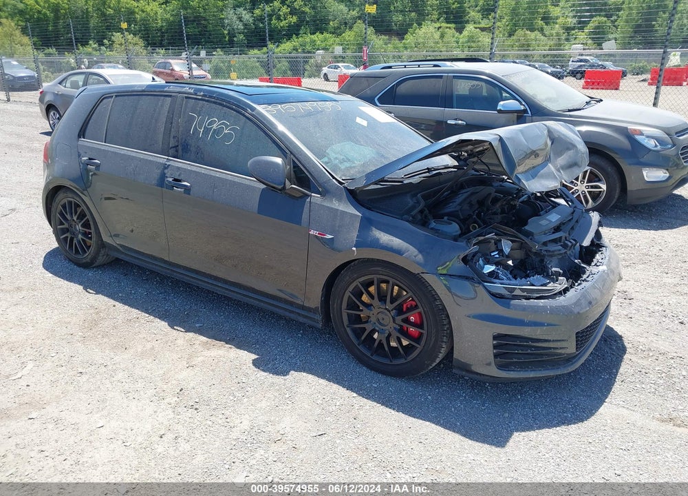 2017 VOLKSWAGEN GOLF GTI AUTOBAHN 4-DOOR/S 4-DOOR/SE 4-DOOR/SPORT 4-DOOR VIN: 3VW447AU7HM018095