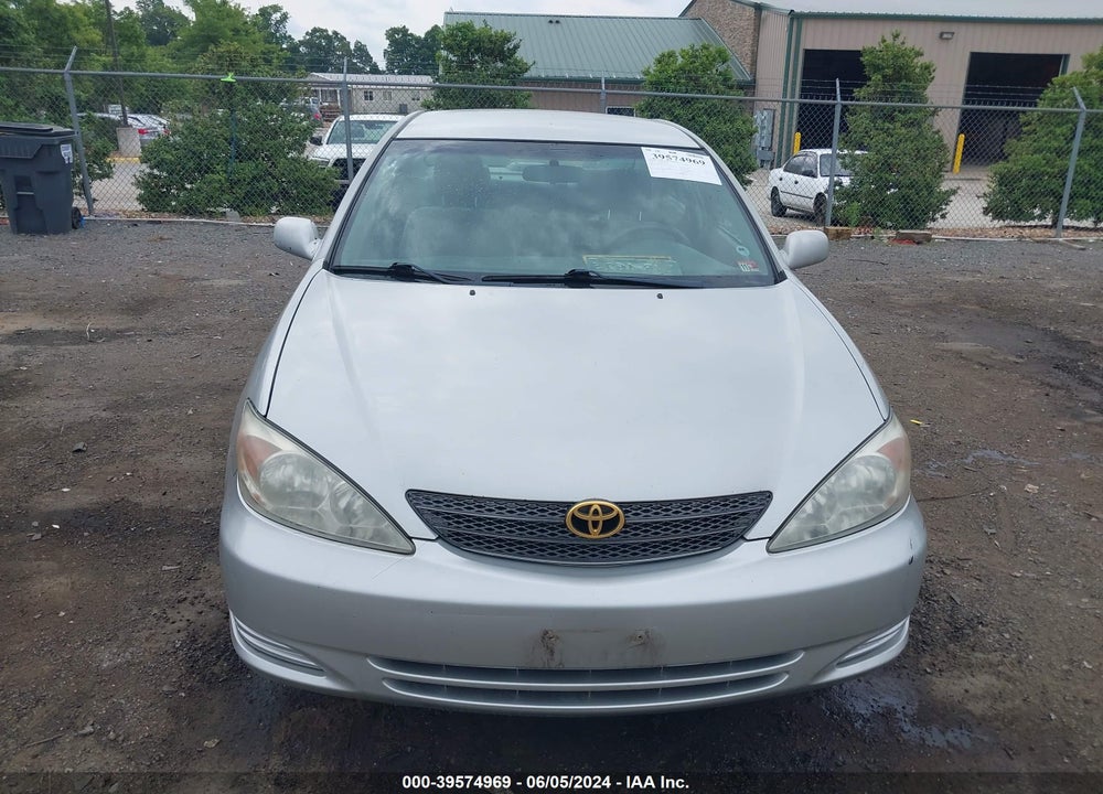 2002 TOYOTA CAMRY LE VIN: 4T1BE32KX2U107350