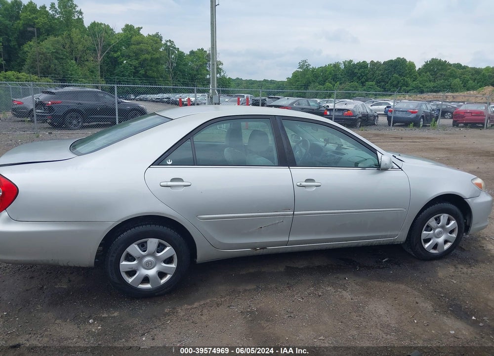 2002 TOYOTA CAMRY LE VIN: 4T1BE32KX2U107350