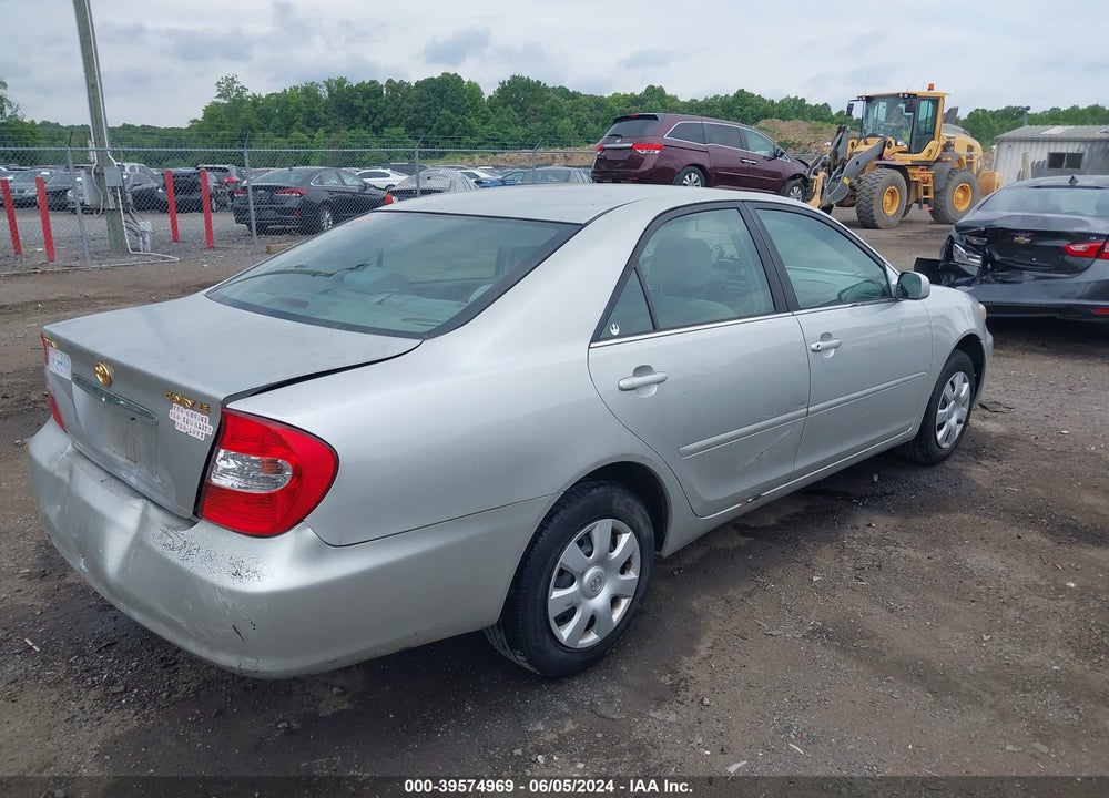 2002 TOYOTA CAMRY LE VIN: 4T1BE32KX2U107350