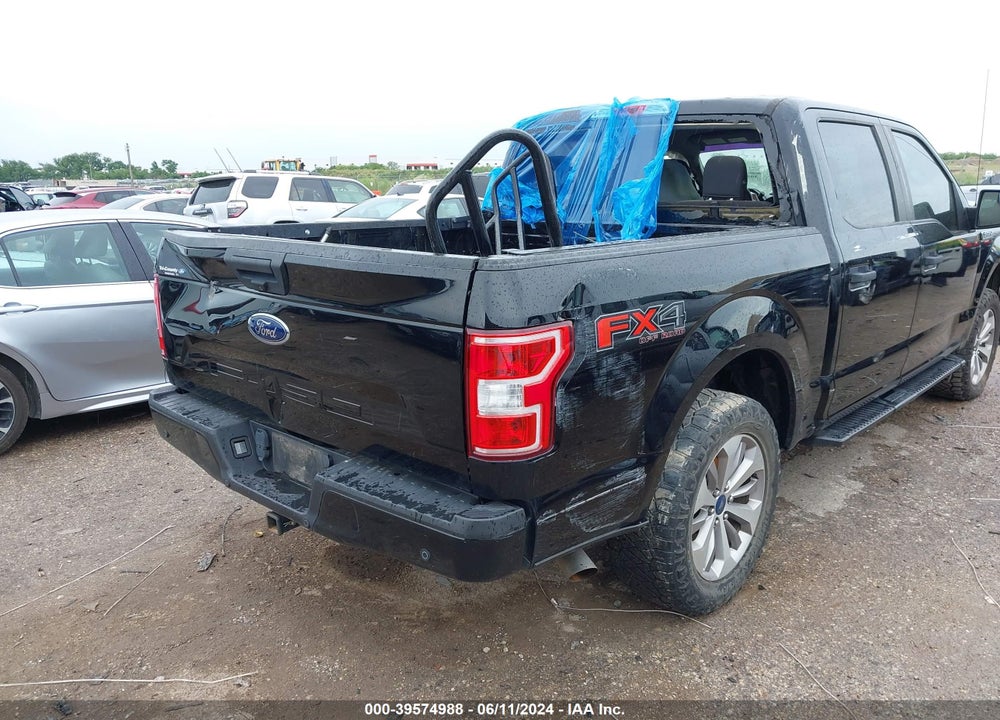 2018 FORD F-150 XL VIN: 1FTEW1E55JKF40304