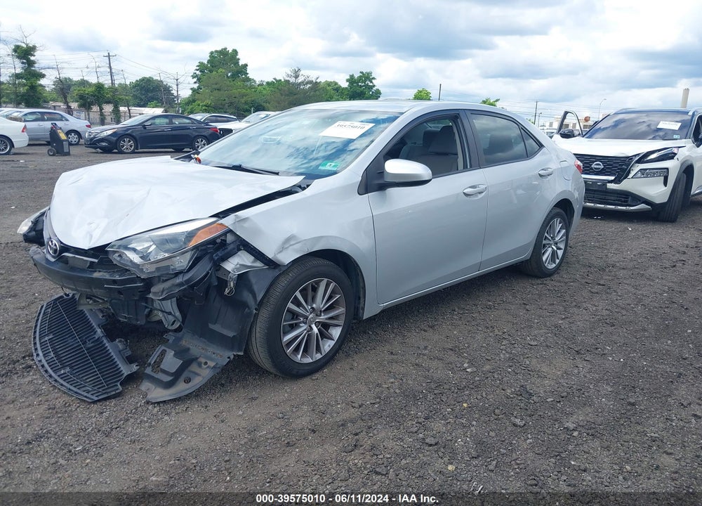 2014 TOYOTA COROLLA LE PLUS VIN: 2T1BURHE9EC206299