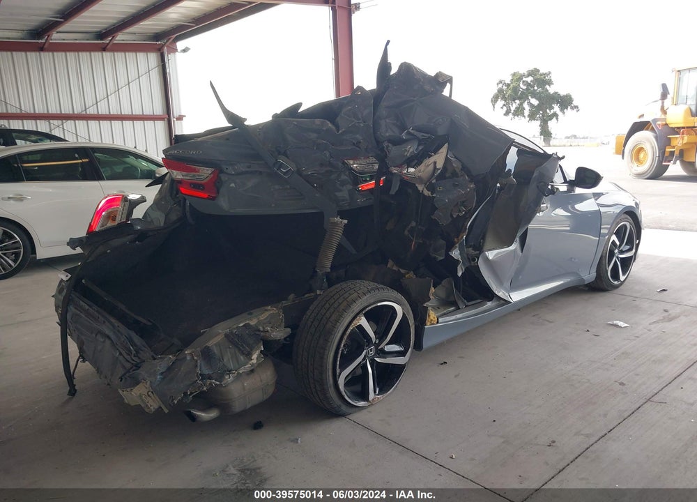 2022 HONDA ACCORD SPORT VIN: 1HGCV1F39NA036410