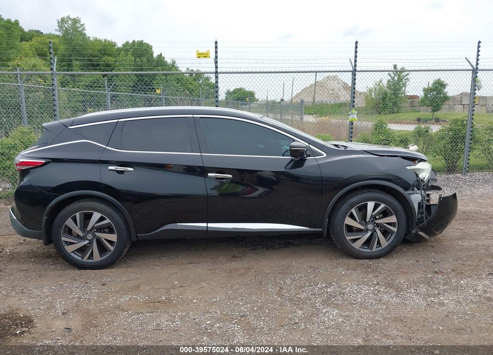 2015 NISSAN MURANO PLATINUM VIN: 5N1AZ2MG2FN225086