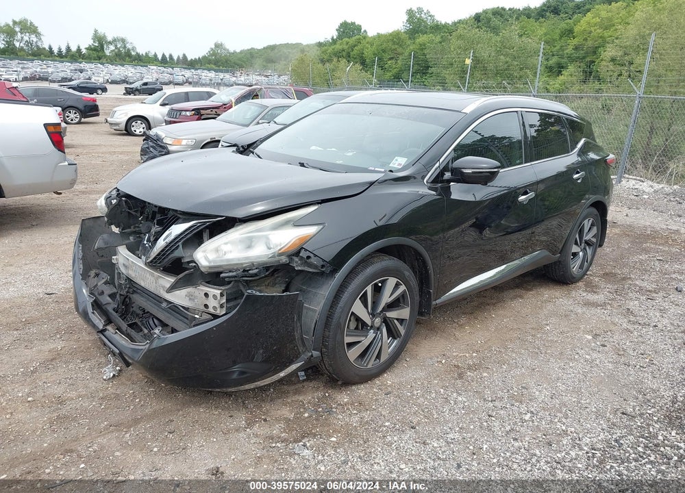 2015 NISSAN MURANO PLATINUM VIN: 5N1AZ2MG2FN225086