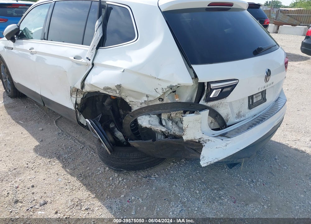 2022 VOLKSWAGEN TIGUAN 2.0T SE VIN: 3VV2B7AX3NM124888