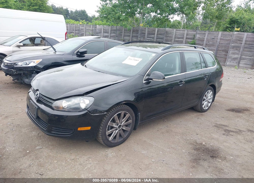 2013 VOLKSWAGEN JETTA SPORTWAGEN SE W/SUNROOF VIN: 3VWPP7AJXDM600504