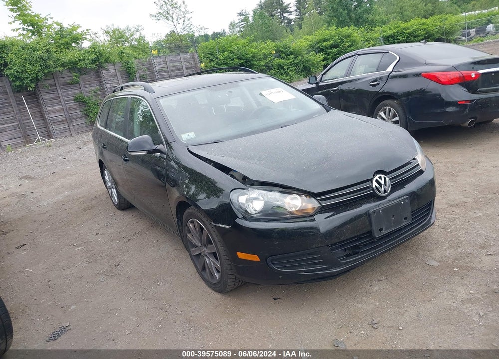 2013 VOLKSWAGEN JETTA SPORTWAGEN SE W/SUNROOF VIN: 3VWPP7AJXDM600504