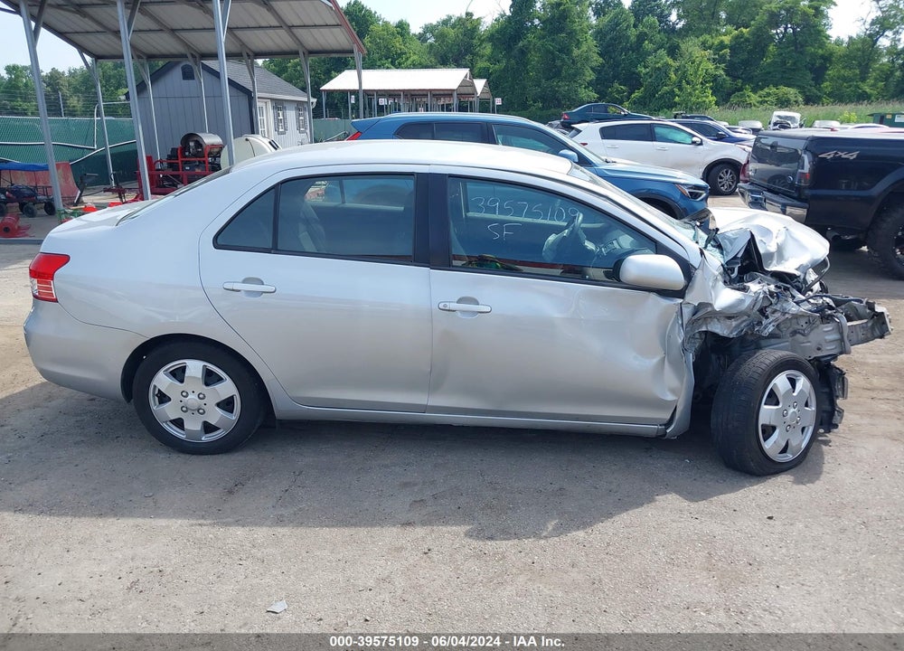 2010 TOYOTA YARIS VIN: JTDBT4K3XA1393063