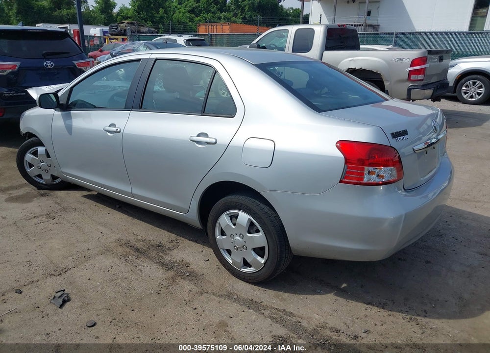 2010 TOYOTA YARIS VIN: JTDBT4K3XA1393063