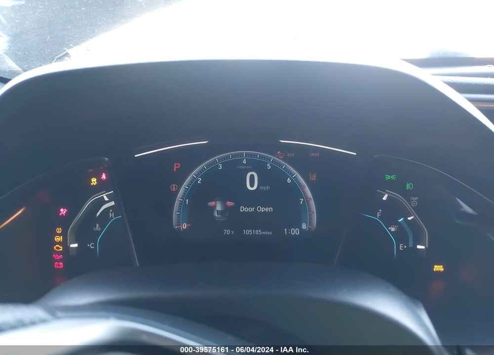 2019 HONDA CIVIC EX VIN: SHHFK7H61KU214410
