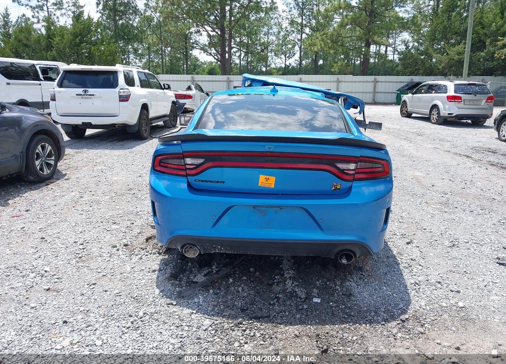 2019 DODGE CHARGER SCAT PACK RWD VIN: 2C3CDXGJ4KH735964