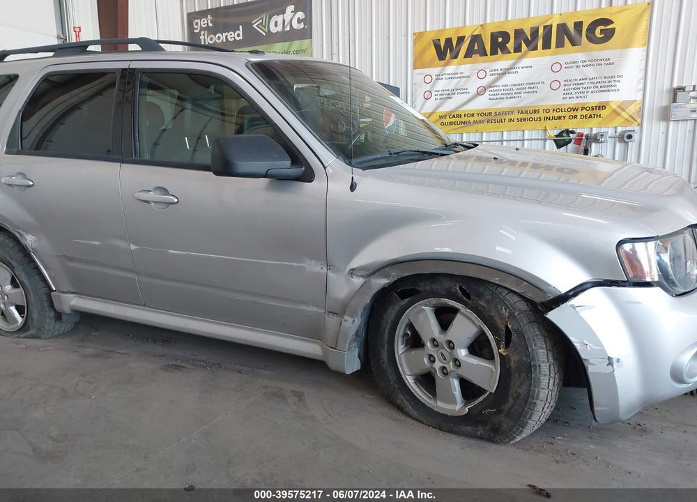 2012 FORD ESCAPE XLT VIN: 1FMCU9DG9CKA64961