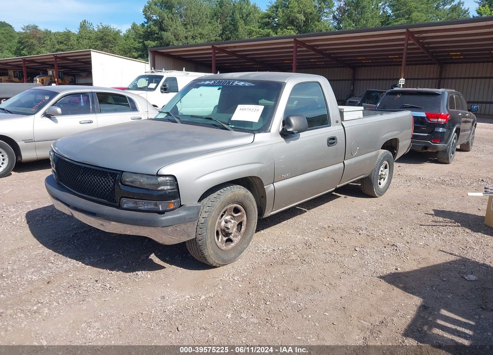 2002 CHEVROLET SILVERADO 1500 COMMERCIAL VIN: 1GCEC14W62Z182741