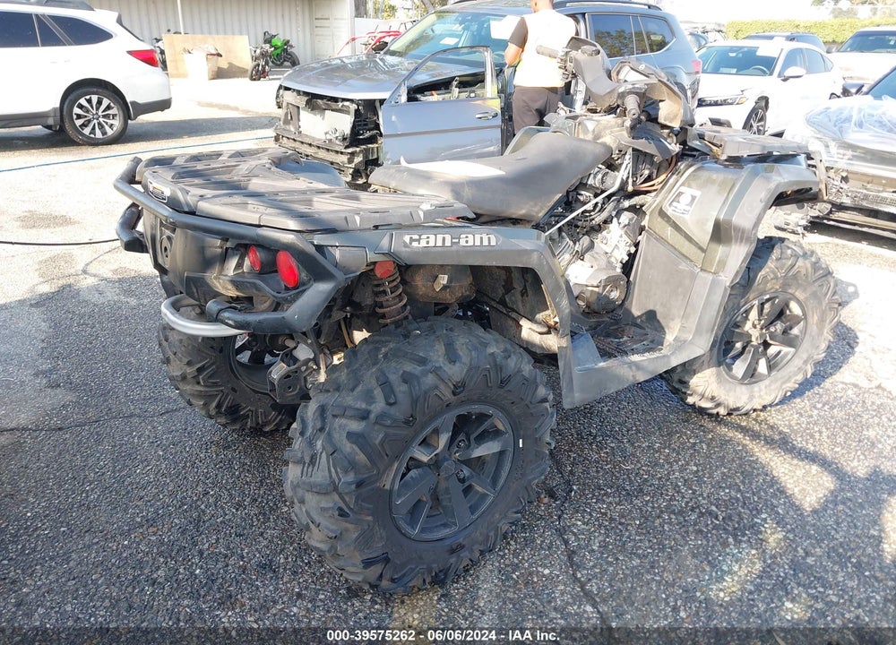 2022 CAN-AM OUTLANDER MAX XT 850/XT-P 850 VIN: 3JBLPAU23NJ000030
