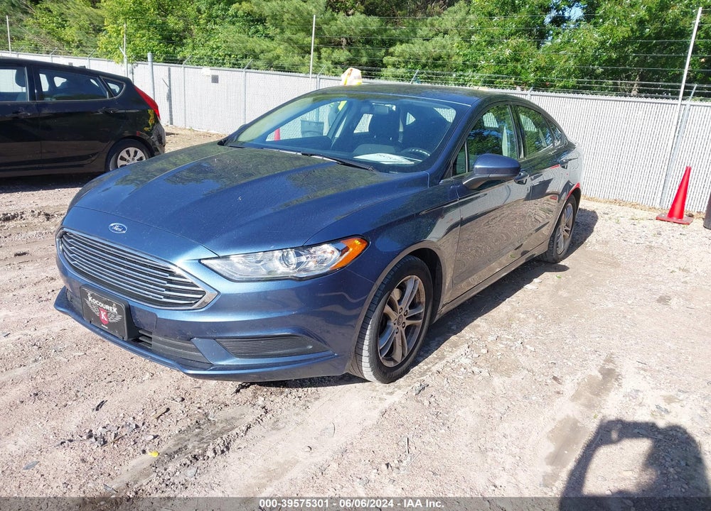 2018 FORD FUSION SE VIN: 3FA6P0HD8JR217106