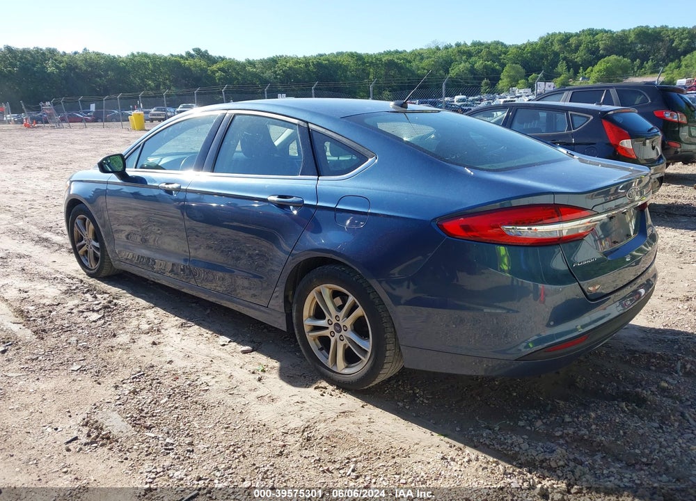 2018 FORD FUSION SE VIN: 3FA6P0HD8JR217106