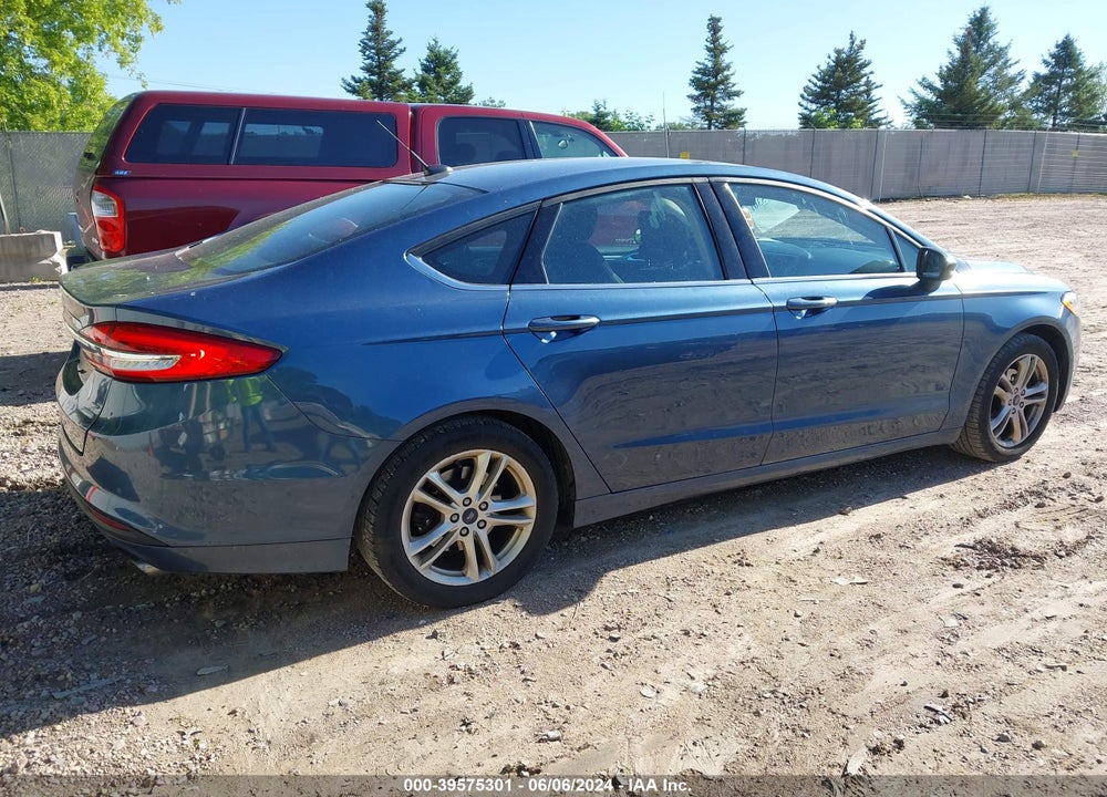 2018 FORD FUSION SE VIN: 3FA6P0HD8JR217106