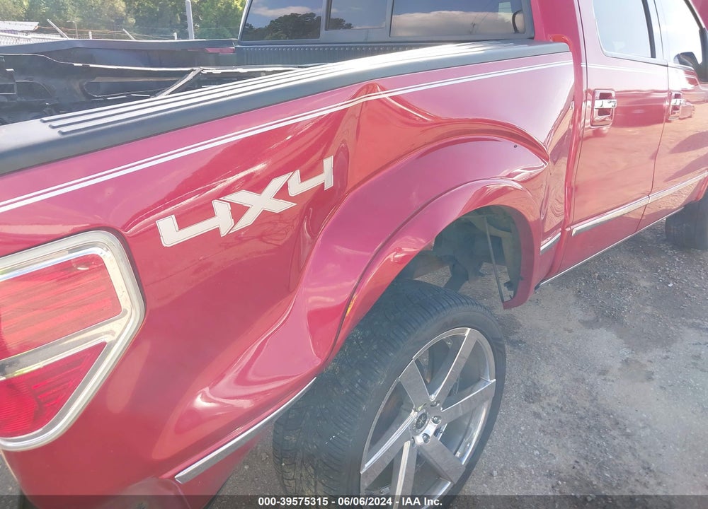 2010 FORD F-150 FX4/HARLEY-DAVIDSON/KING RANCH/LARIAT/PLATINUM/XL/XLT VIN: 1FTFW1EV8AFD39204