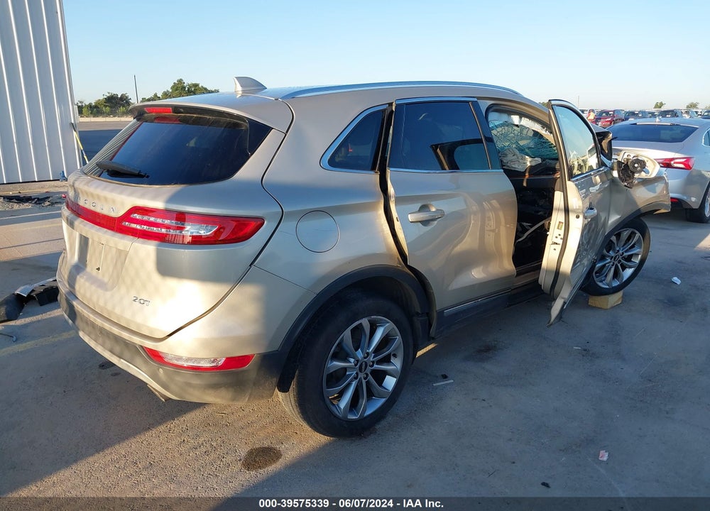 2017 LINCOLN MKC SELECT VIN: 5LMCJ2C9XHUL61765