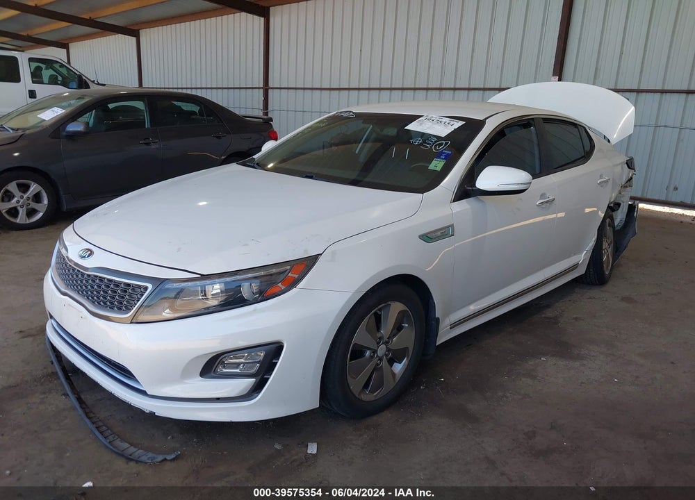 2015 KIA OPTIMA HYBRID EX VIN: KNAGN4AD6F5080177
