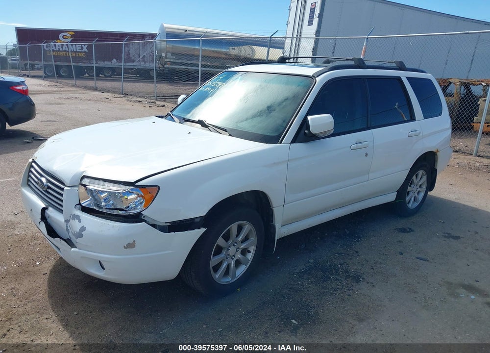 2007 SUBARU FORESTER 2.5X VIN: JF1SG656X7H707113