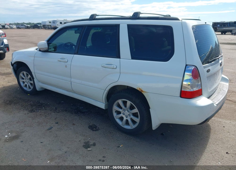 2007 SUBARU FORESTER 2.5X VIN: JF1SG656X7H707113