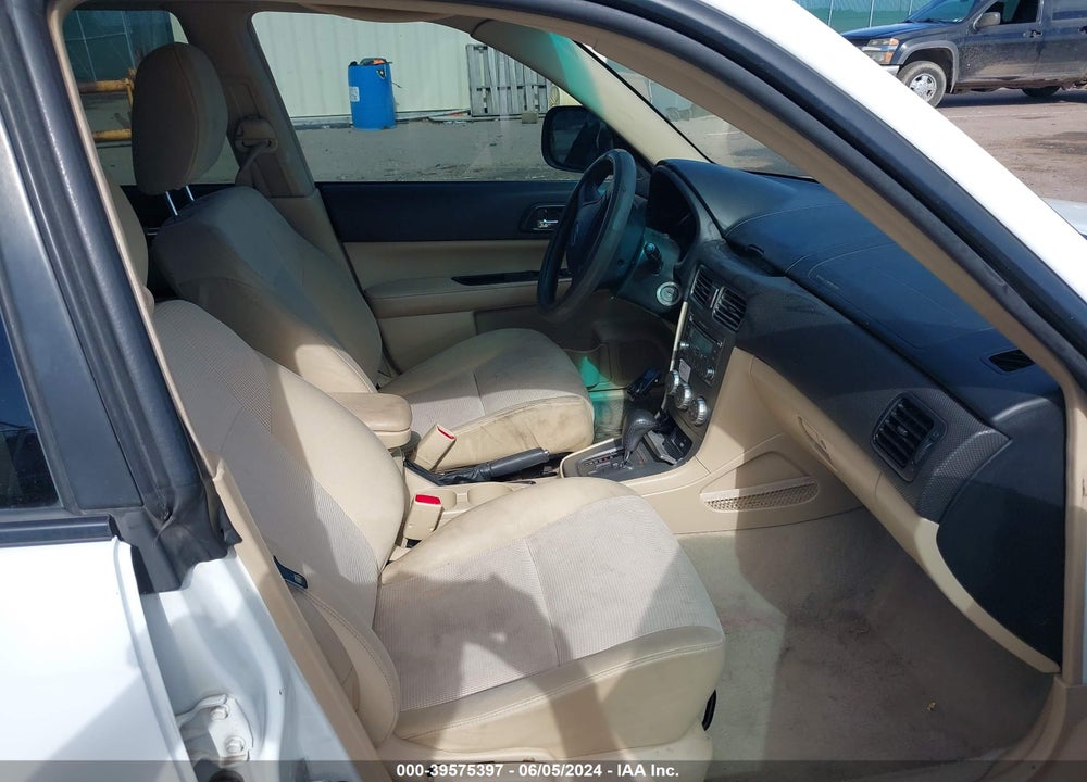 2007 SUBARU FORESTER 2.5X VIN: JF1SG656X7H707113