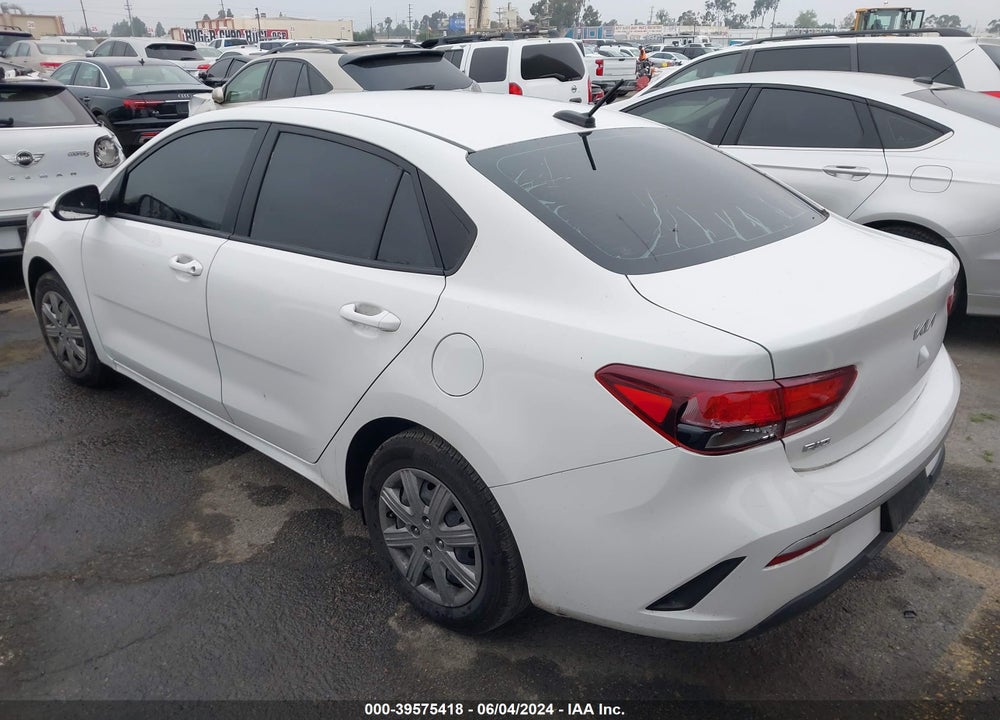 2023 KIA RIO LX VIN: 3KPA24AD8PE553357