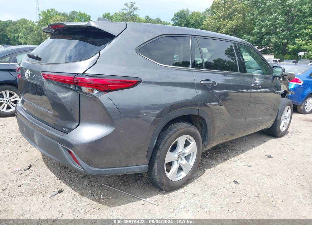 2021 TOYOTA HIGHLANDER LE VIN: 5TDZZRAH2MS065814