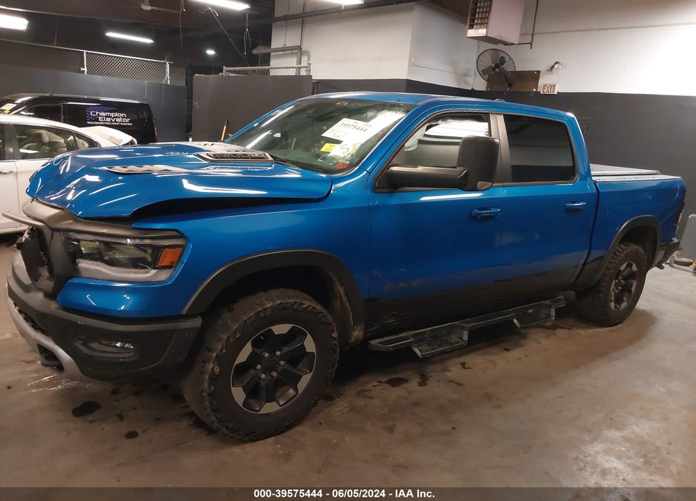 2021 RAM 1500 REBEL 4X4 5'7 BOX VIN: 1C6SRFLT3MN537419