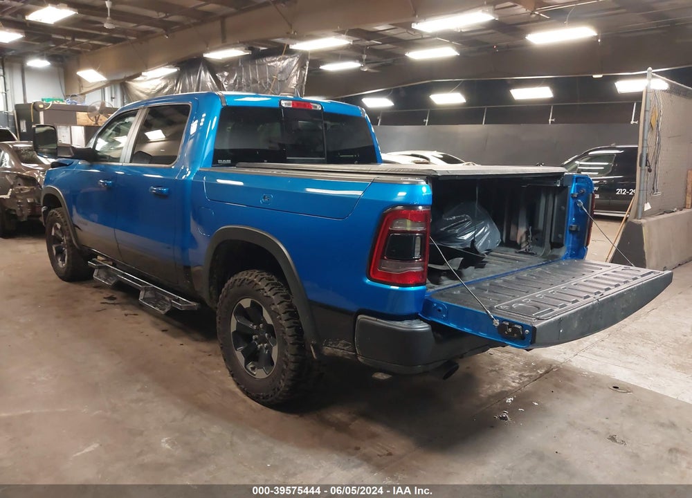 2021 RAM 1500 REBEL 4X4 5'7 BOX VIN: 1C6SRFLT3MN537419