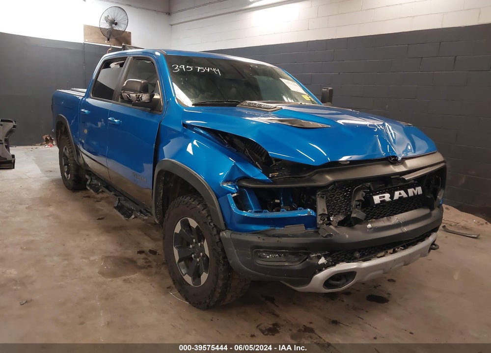 2021 RAM 1500 REBEL 4X4 5'7 BOX VIN: 1C6SRFLT3MN537419